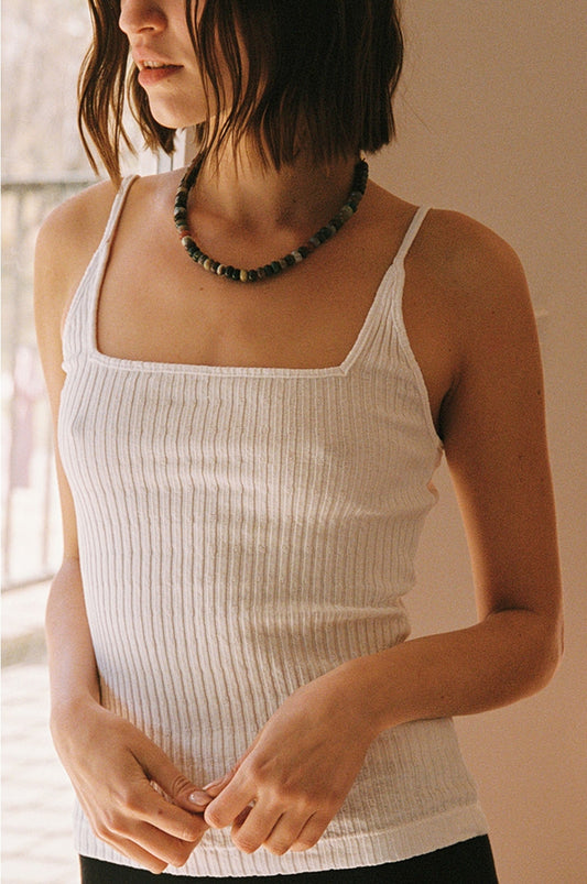 Pointelle Cami Tank