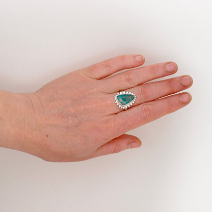 Wild Ring - Carico Lake Turquoise 925 sterling silver