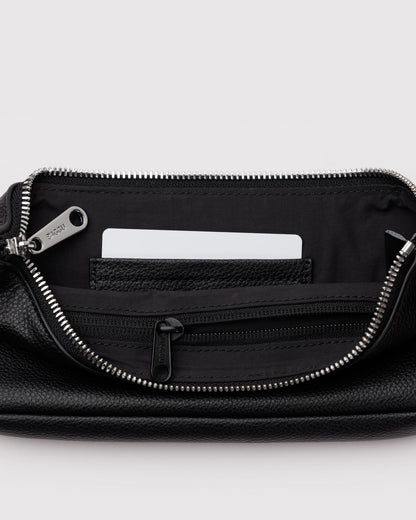 Recycled Leather Pochette Bag