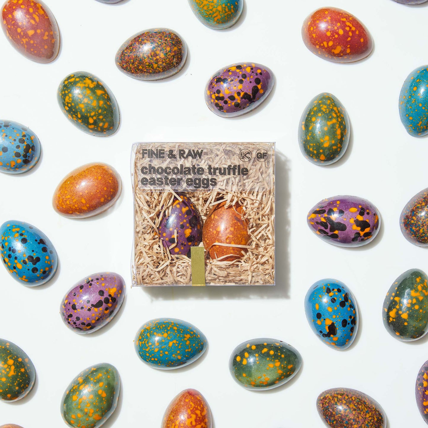 Chocolate Truffle Easter Eggs