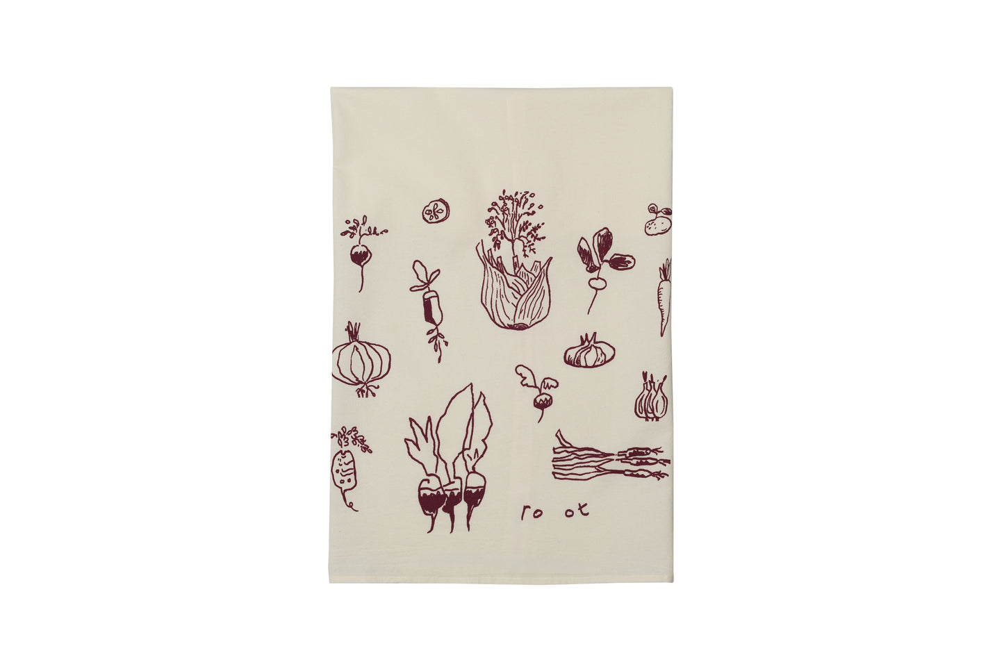 Silk Screen Tea Towel