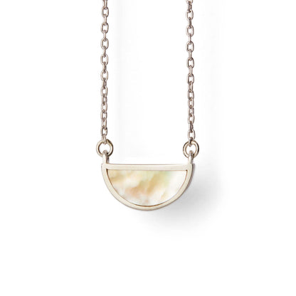 Mother of Pearl One Half Necklace