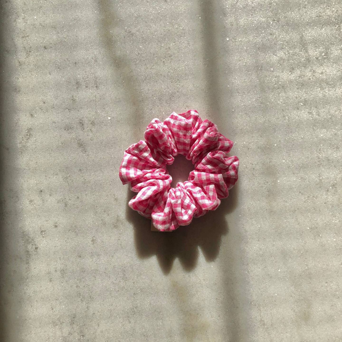 Gingham Scrunchies