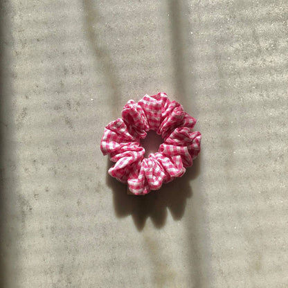 Gingham Scrunchies
