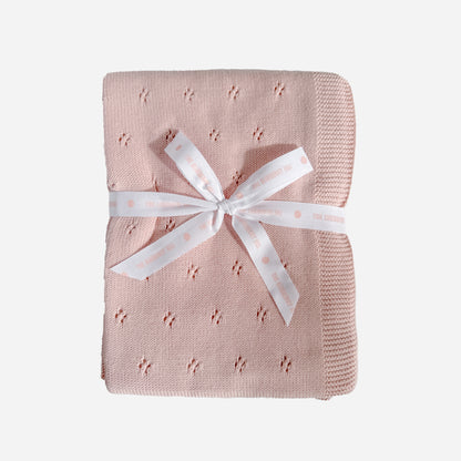 Heirloom Pique Baby Blanket