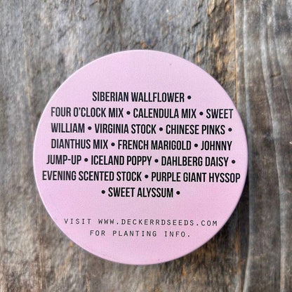 Wildflower Seed Tin