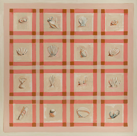Shells Quilt Print