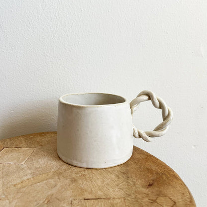 Braided Handle Mug