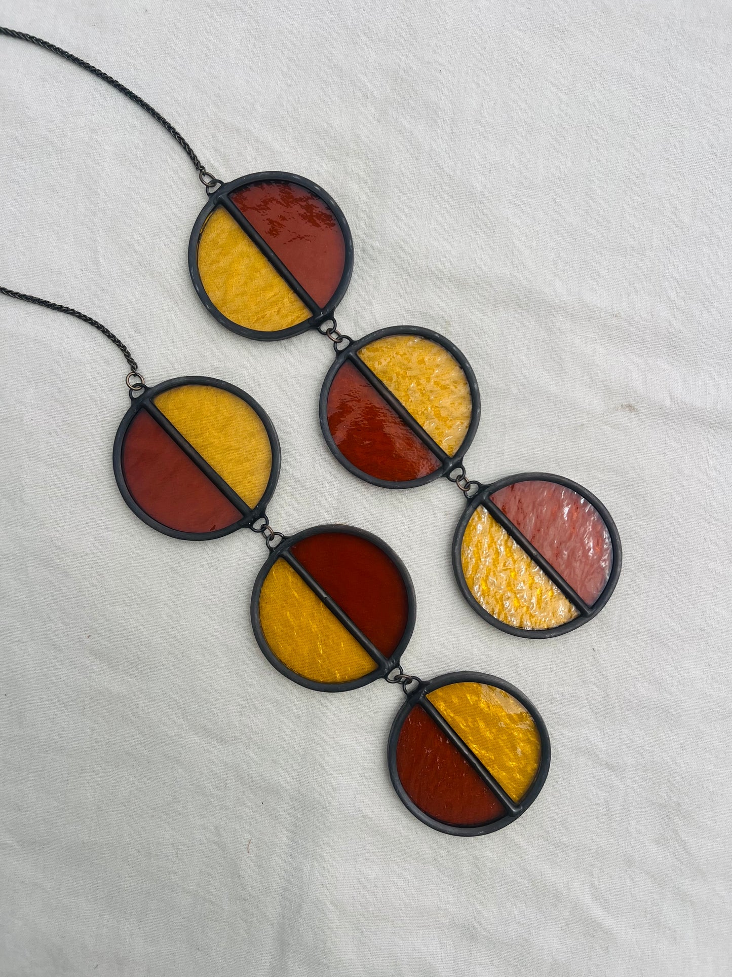 Drop Trio Stained Glass