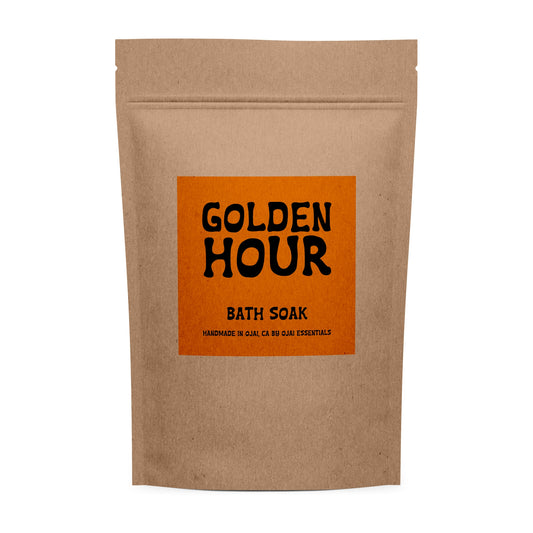 ojai essentials bath soak / Simply sea salt with essential oils to add to your bath for an added touch of relaxation.