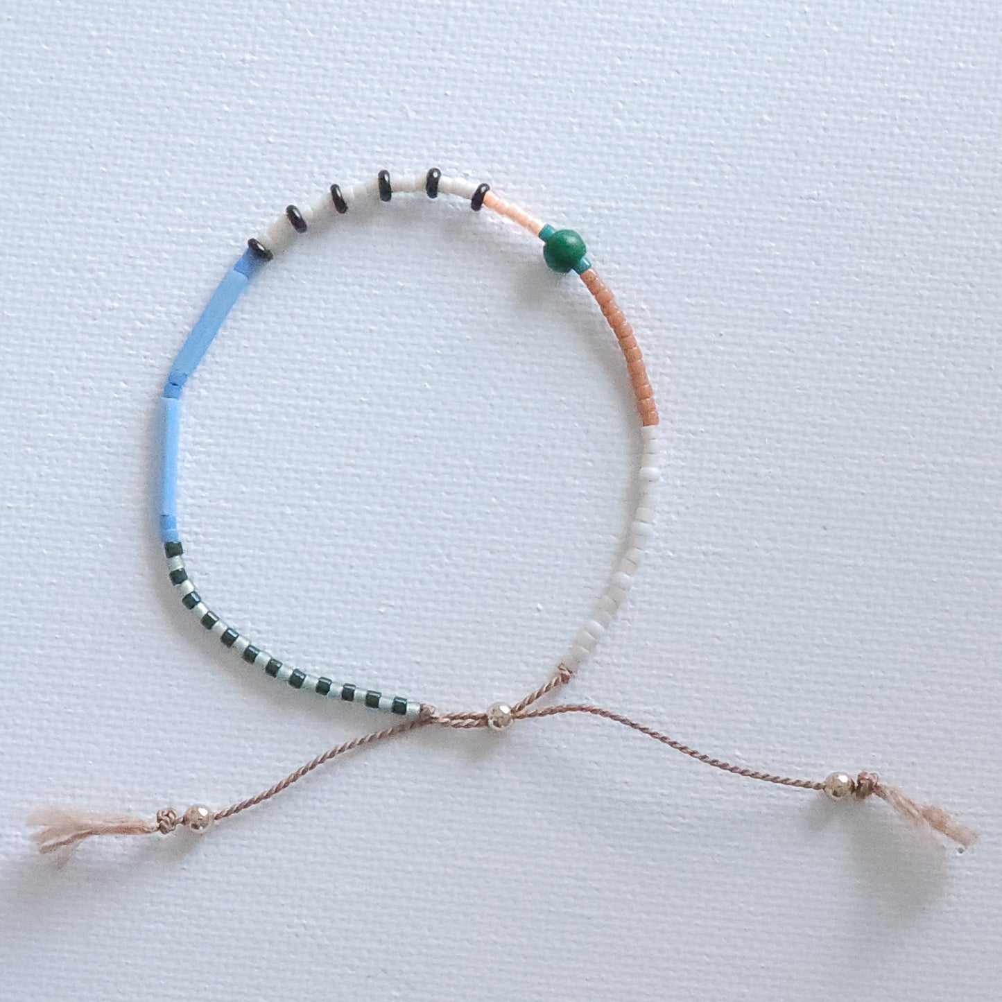 Adjustable Beaded Bracelet