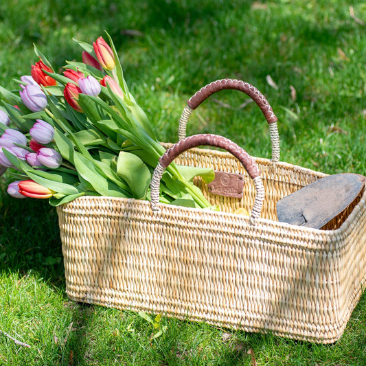 wicker basket gardening kaaterskill market