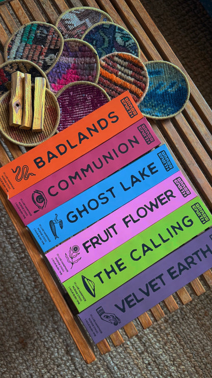 brass earth Core Scent Sampler Pack Incense
