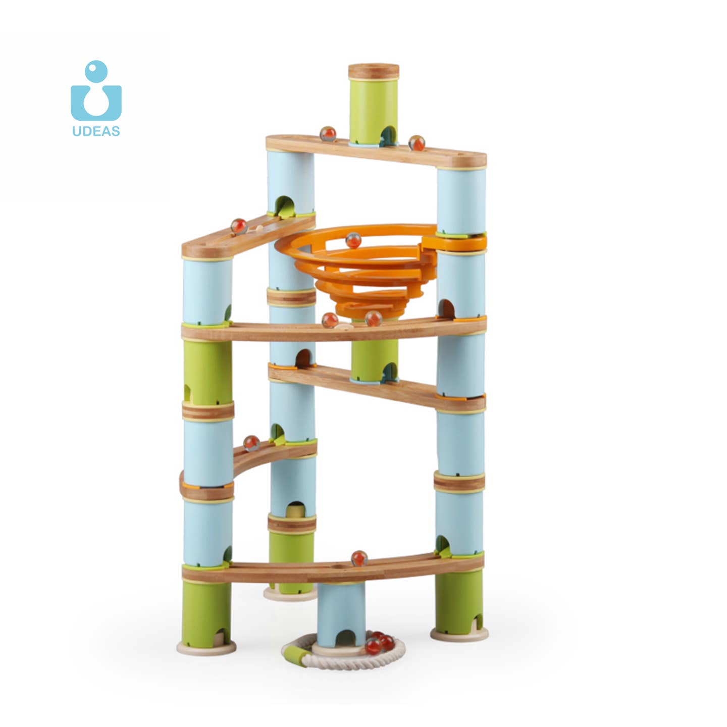 Bamboo Marble Run