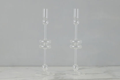 Glass Candlestick