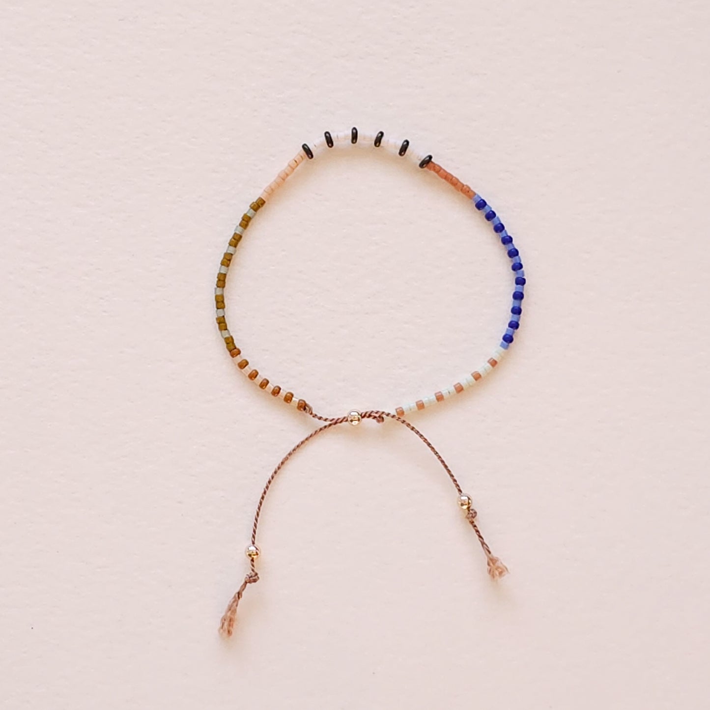 Adjustable Beaded Bracelet