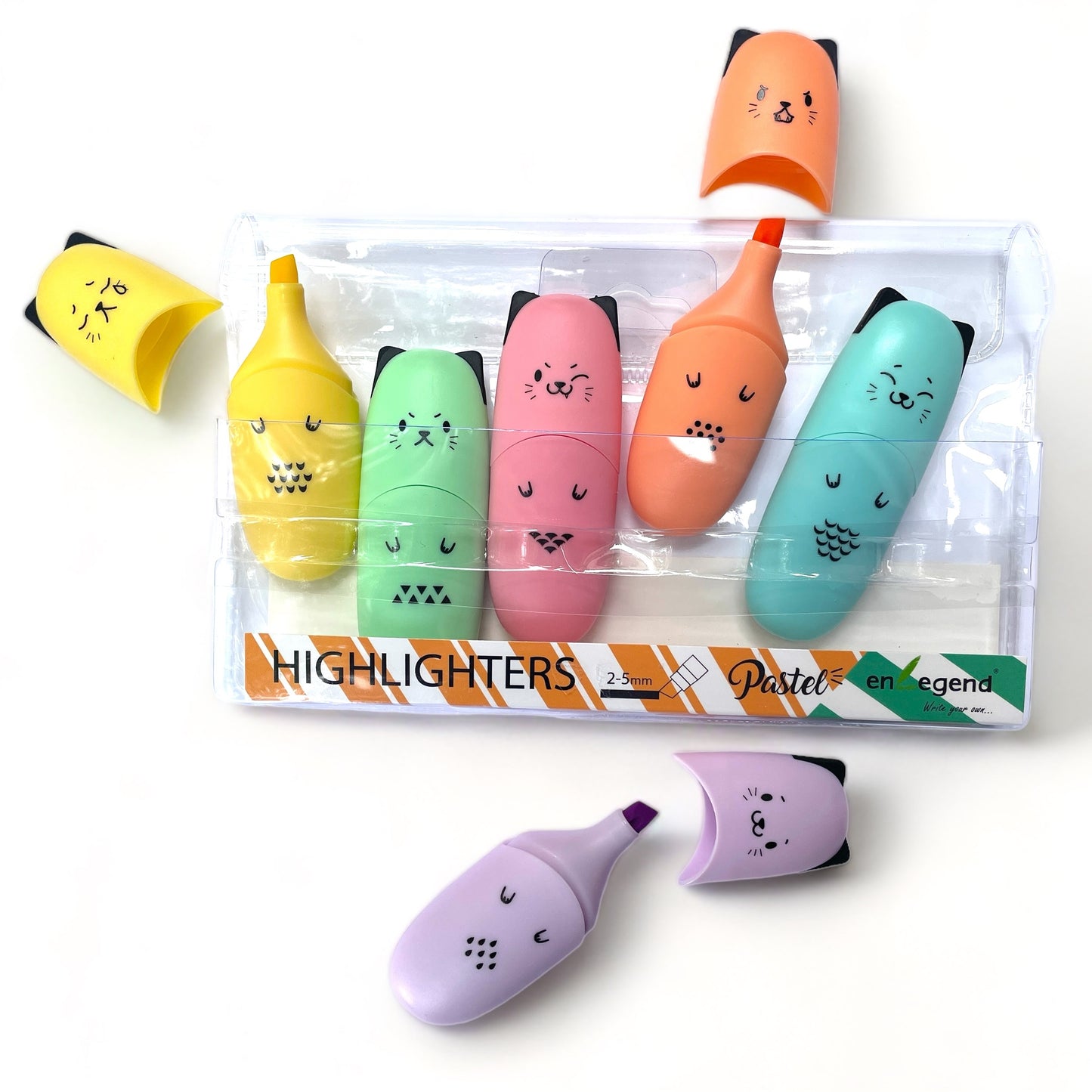 Chisel Tip Highlighter Markers
