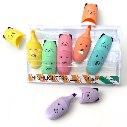 Chisel Tip Highlighter Markers