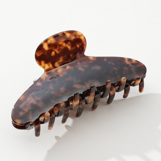 Large Dark Tortoise Claw Clip