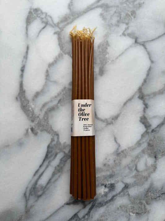 Palestinian Beeswax Ritual Candles