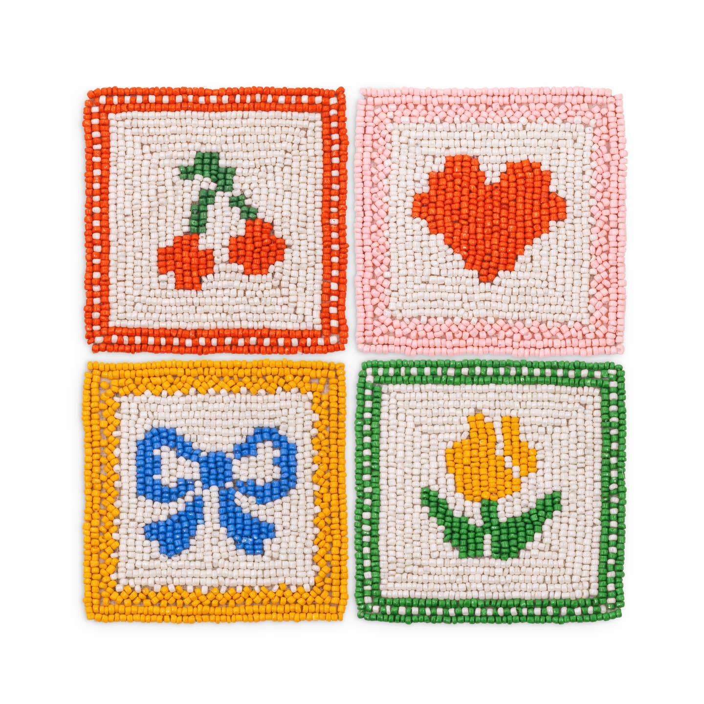 Beaded Coasters