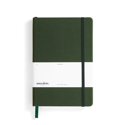 Everyday journal for easy notes and doodles. 198-page hardcover notebook by Anecdote in fun colors makes a unique gift.