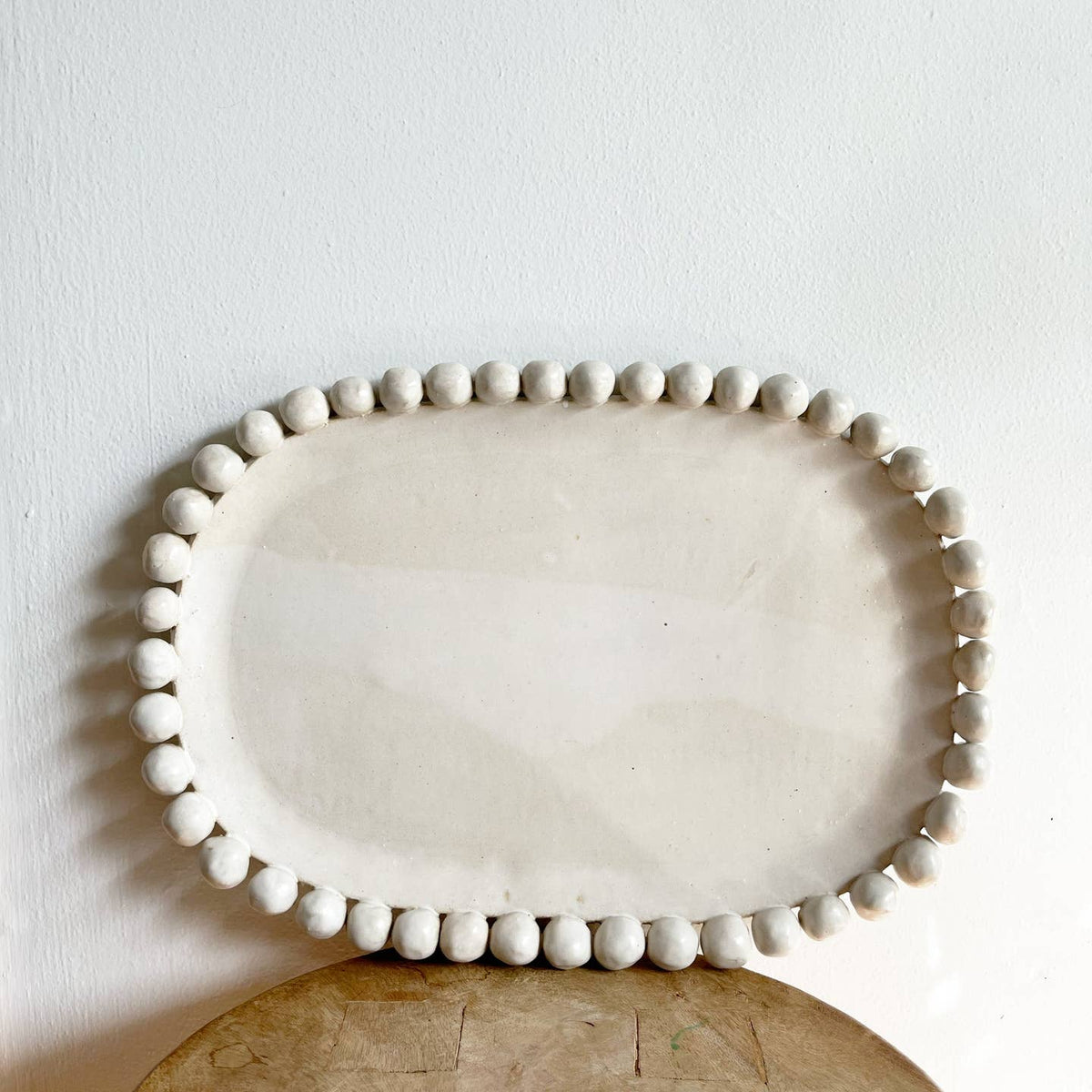 Beaded Platter