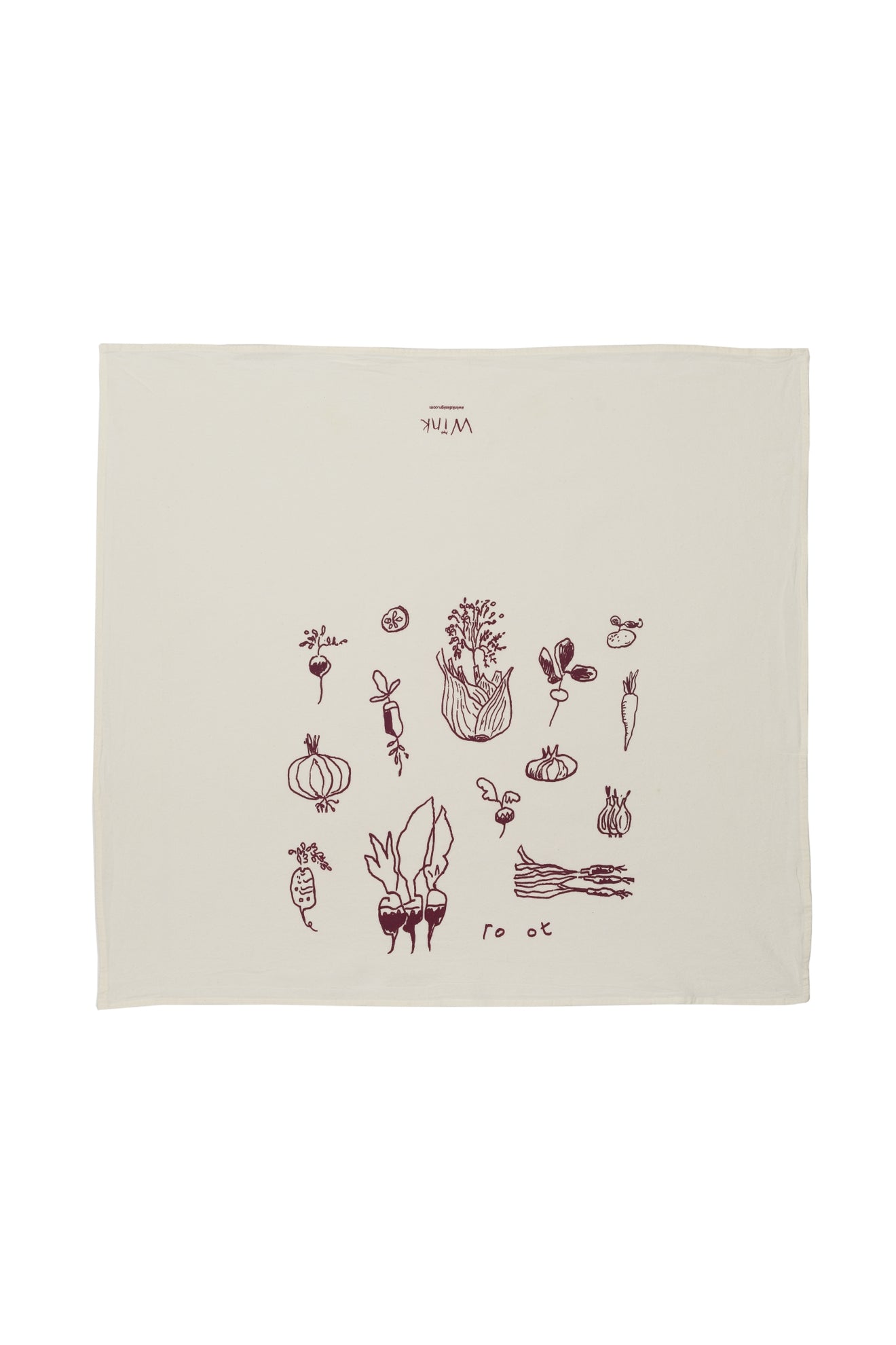 Silk Screen Tea Towel