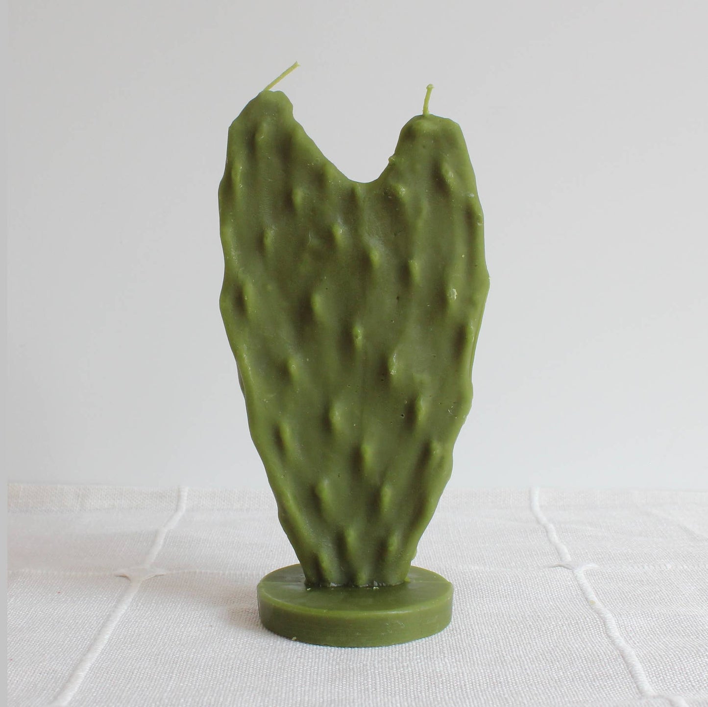 Beeswax Nopal Cactus Candle