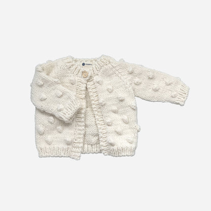 baby popcorn cardigan blueberry hill