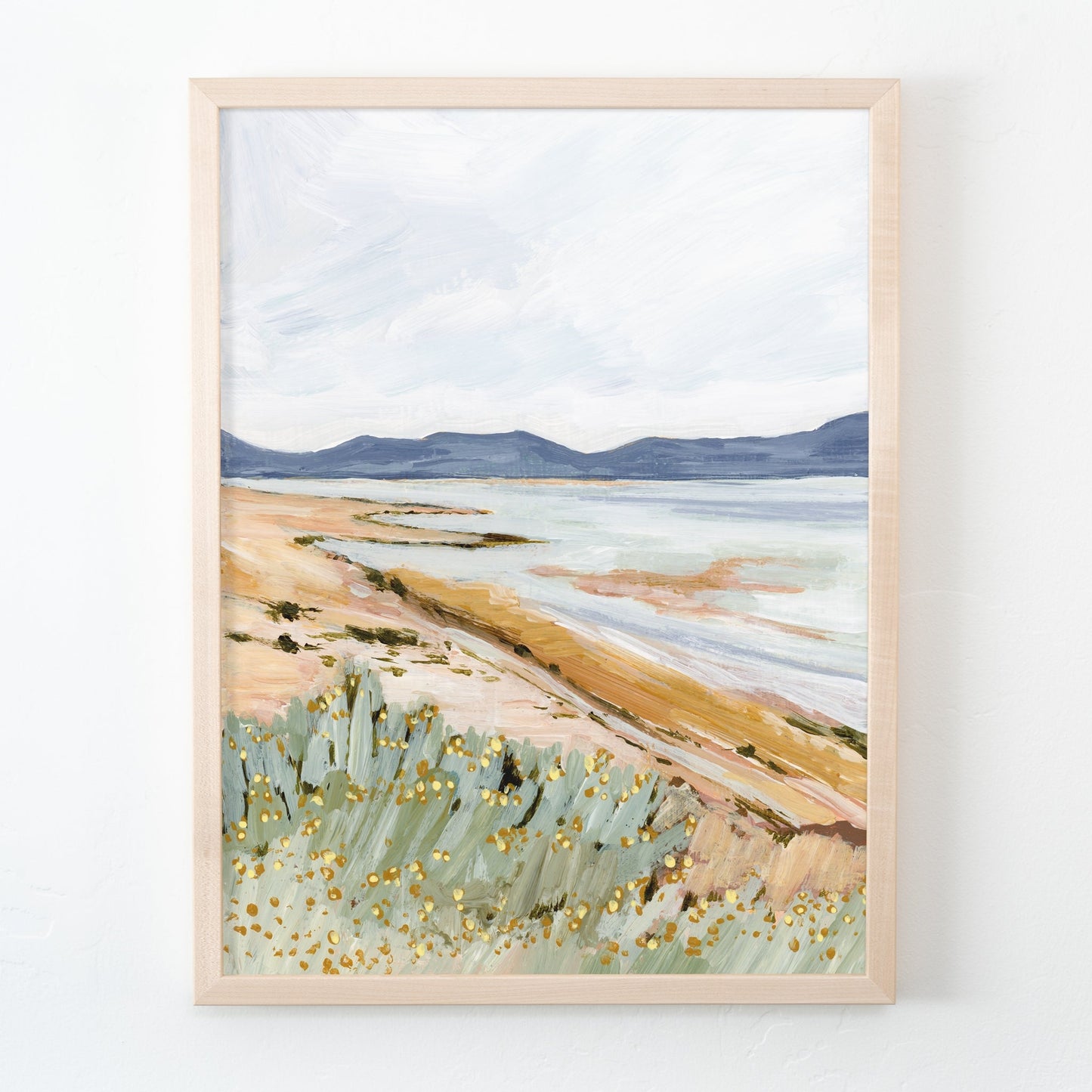 Salt Basin Canvas Print