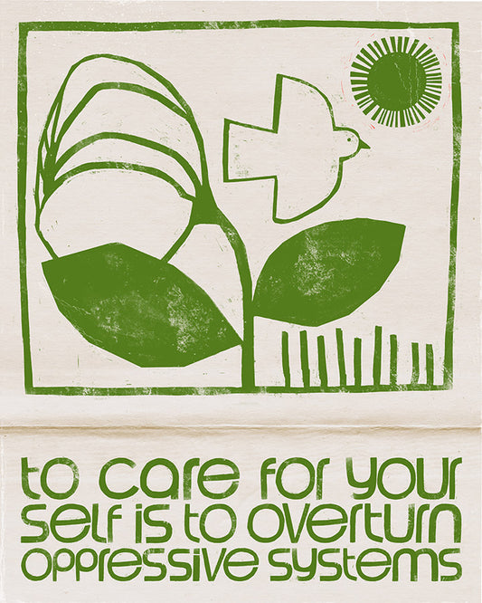 Self Care Print by Anisa Makhoul