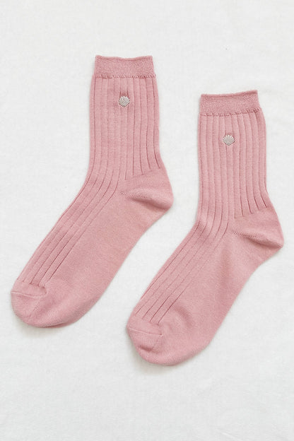 Embroidered Her Socks
