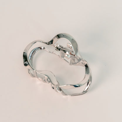 Wave Metal Claw Clip