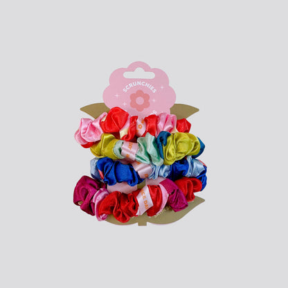 Mini Satin Scrunchies
