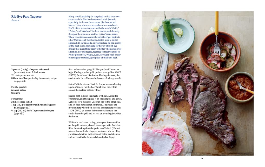With Asada: The Art of Mexican-Style Grilling, Mexican food authorities Bricia Lopez and Javier Cabral offer more than 100 recipes that show you how to prepare the right dishes and drinks for your next carne asada gathering. Asada will both guide you in crafting mouthwatering food and inspire the right atmosphere.