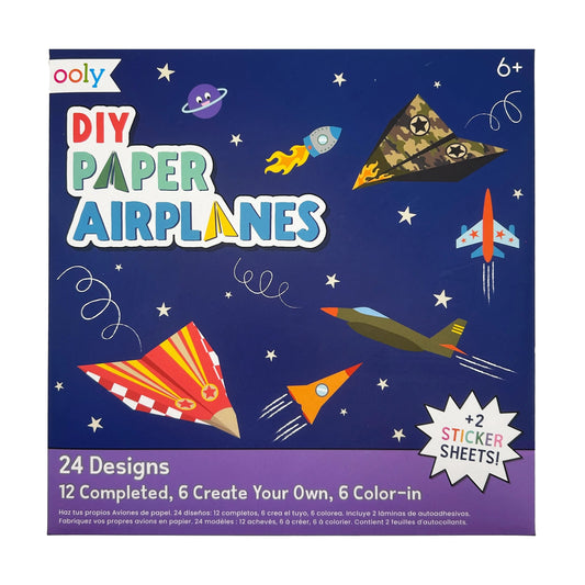 DIY Paper Airplanes Activity Kit