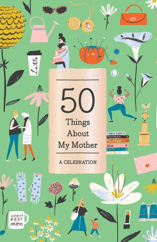 This fill-in gift book provides 50 prompts that help you capture all the things you love and appreciate about your mother: her talents, her quirks, the memories you share, and more. This book is the perfect keepsake your mother will enjoy for years to come.