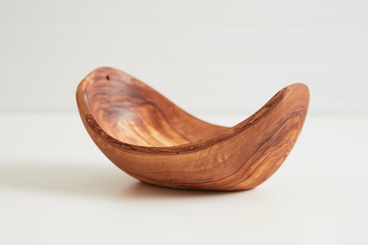 Olive Wood Serving Bowl