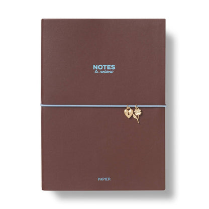 Papier Lined A5 Fabric Notebook 