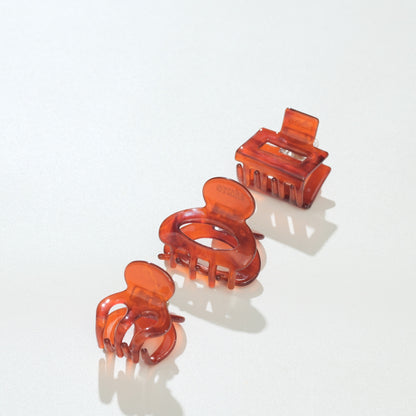Cinnamon Spice Mini Claw Clip