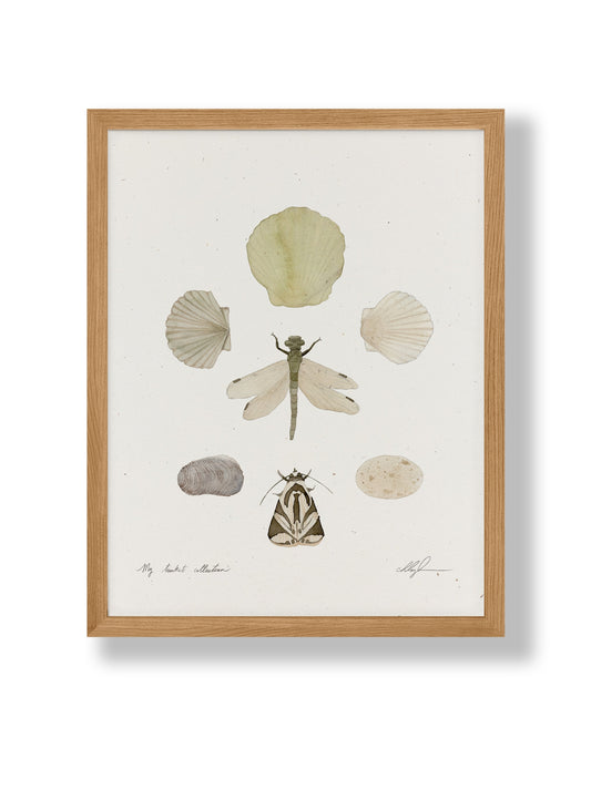 My Trinket Collection Print by Coco Shalom. 