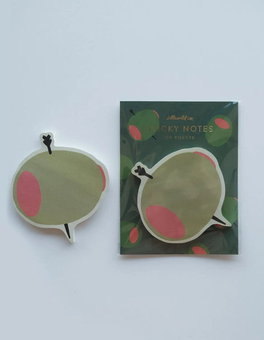 Olive Sticky Notes