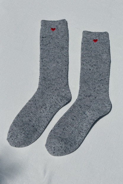 Le Bon Shoppe Embroidered Snow Socks