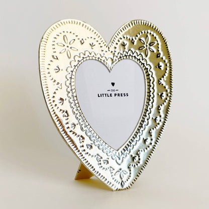 Faux Tin Picture Frame