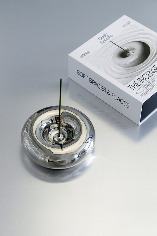 Chrome Incense Holder