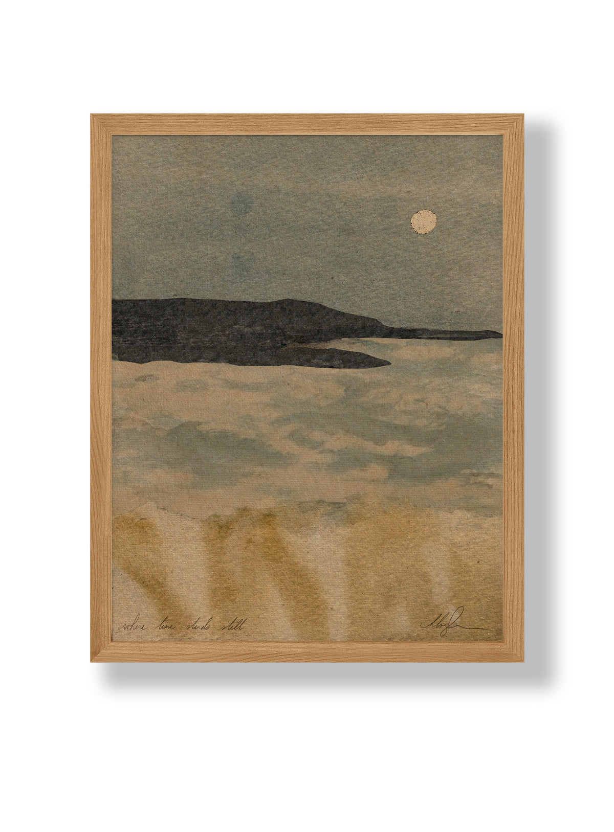 Where Time Stands Still Print coco shalom