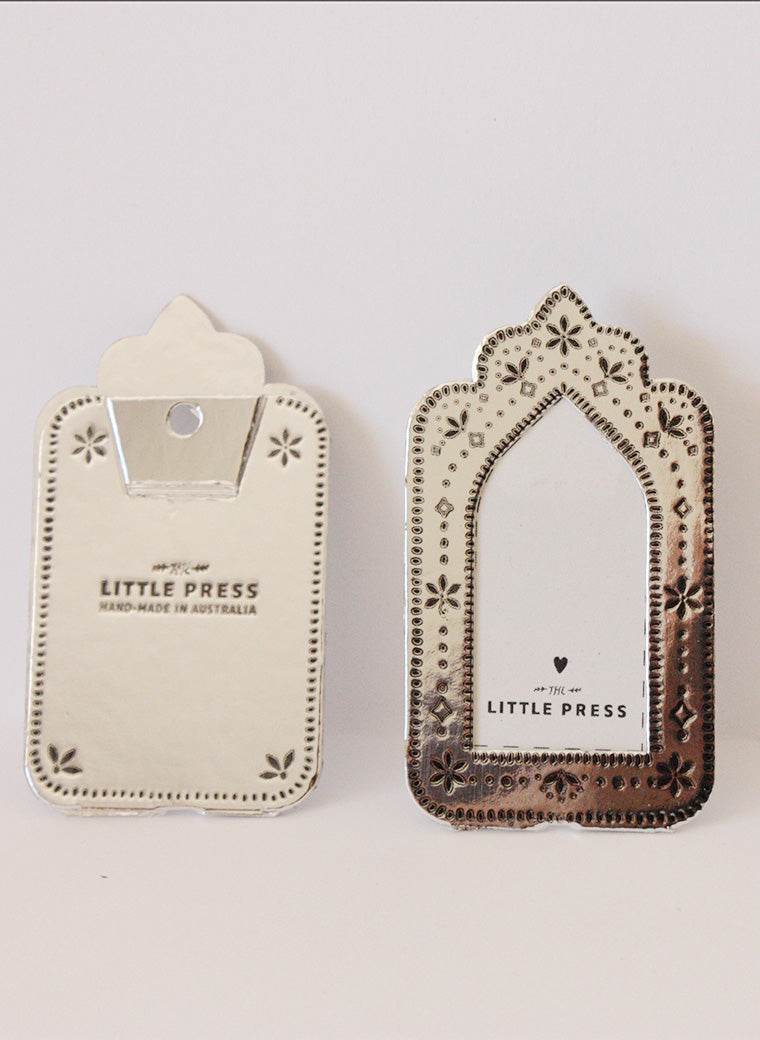 Faux Tin Mini Picture Frame