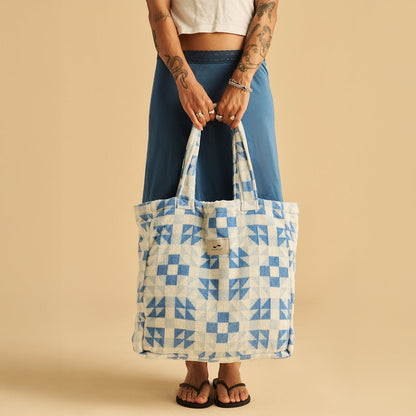 Slowtide Terry Tote Bag in The Dream
