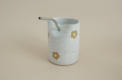 Ceramic Straw Cup